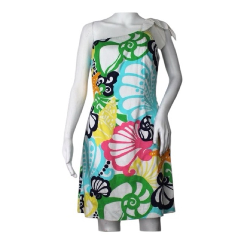 Lilly Pulitzer Resort White‎ Vibrant Multicolor Dress